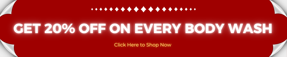 20% off on body wash